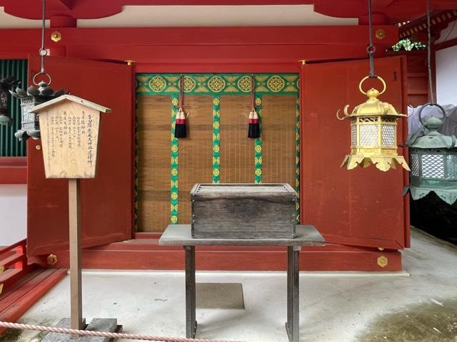 飛来天神社(春日大社境内社)の参拝記録(忍さん)