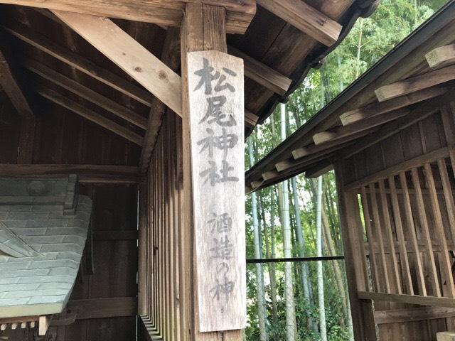 松尾神社の参拝記録(さくらもちさん)