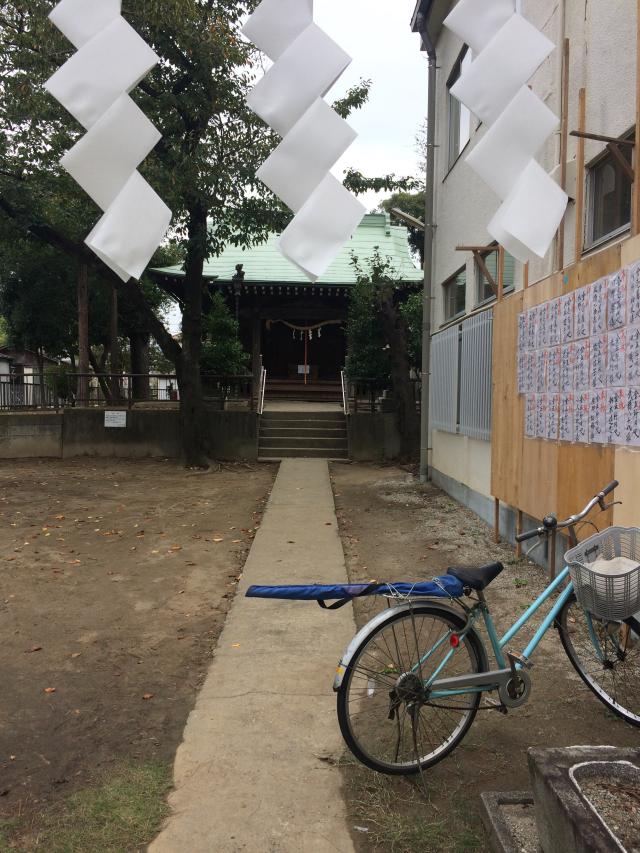 埼玉県草加市西町８２８ 立野氷川神社の写真1