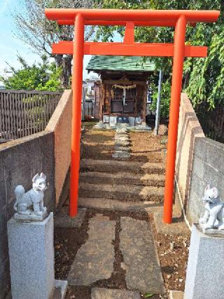川岸稲荷神社の参拝記録(まーさんさん)