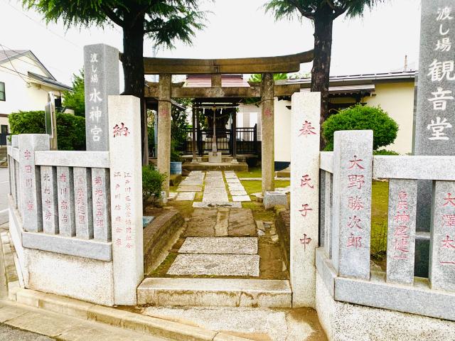 東京都江戸川区東小松川4-28-15 渡し場水神宮の写真1