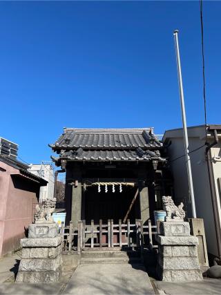 松江白山神社の参拝記録(ねこチャリさん)