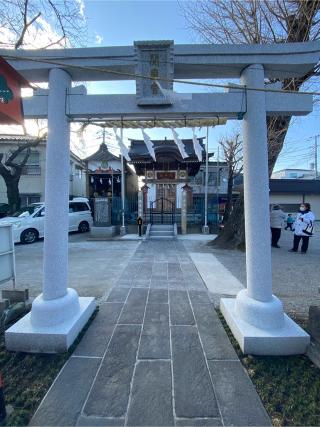 機神社(塚越稲荷神社境内)の参拝記録(たくちゃんさん)