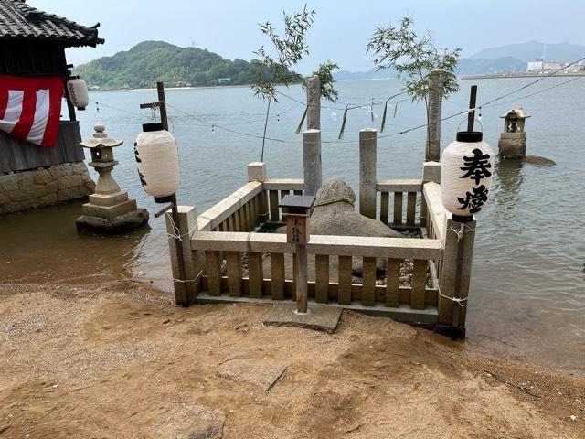 岡山県岡山市東区水門町 亀石神社の写真2