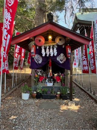 馬場稲荷神社(馬場氷川神社境内社)の参拝記録(色部優兎さん)