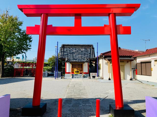 東京都葛飾区高砂1-18-1 諏訪野八幡神社の写真1