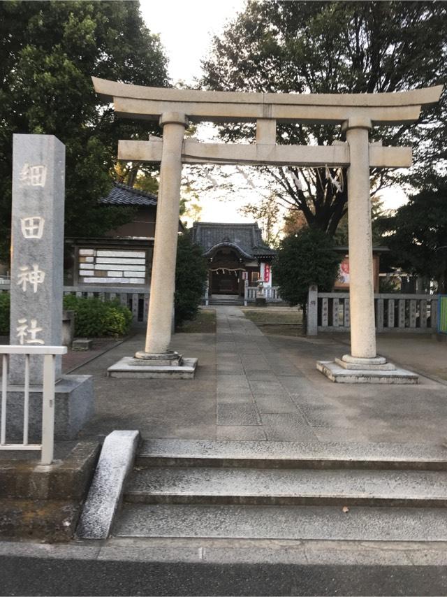 細田神社の参拝記録(けんさん)