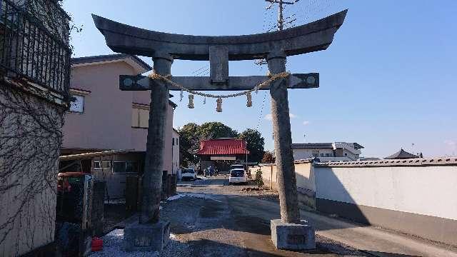 埼玉県久喜市上清久68 雷電神社の写真3