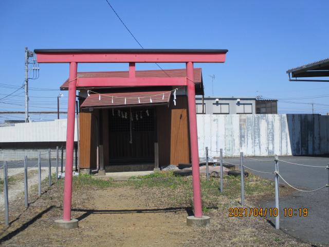 埼玉県久喜市下清久 赤旗神社の写真2