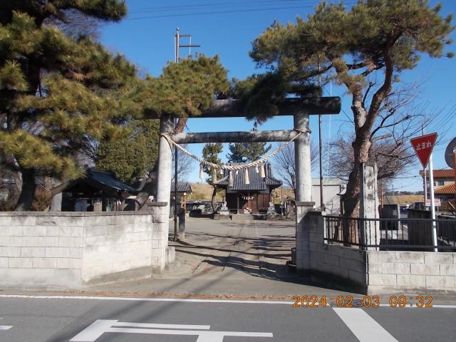 群馬県高崎市新町 川岸町諏訪神社の写真2