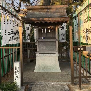 白蛇社（大濱熊野大神社境内）の参拝記録(ワヲンさん)