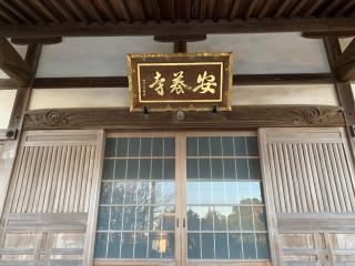 安養寺の参拝記録( 真弓さん)