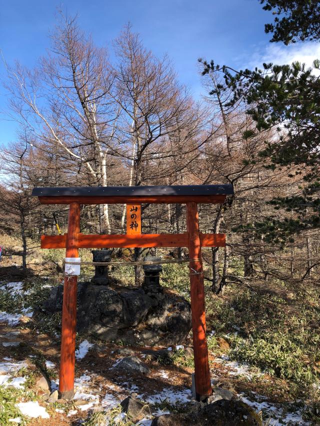 長野県小諸市高峰高原 山之神神社の写真1