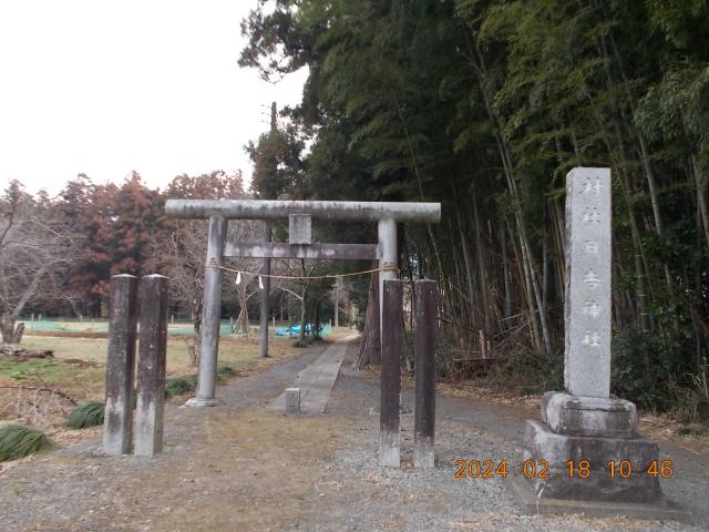 埼玉県比企郡嵐山町将軍沢425 日吉神社の写真2