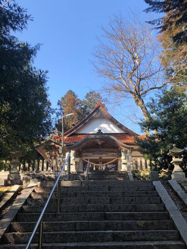 津田八幡神社の参拝記録(あくんさん)