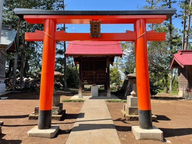 神明社(第六天神社境内社)の参拝記録2