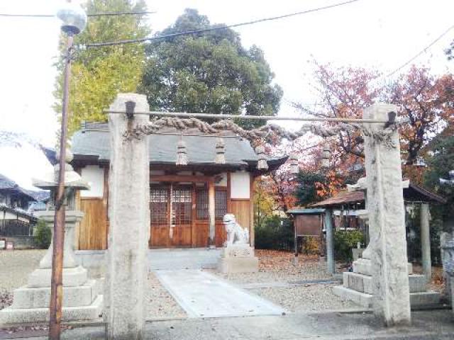 大阪府八尾市老原2-32 杵築神社の写真1