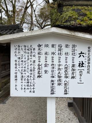 六社（河合神社内） （下鴨神社摂社）の参拝記録(⛩️🐉🐢まめ🐢🐉⛩️さん)