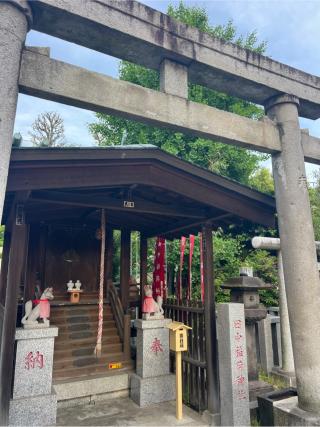 田中稲荷神社の参拝記録(⛩️🐍🐢まめ🐢🐍⛩️さん)