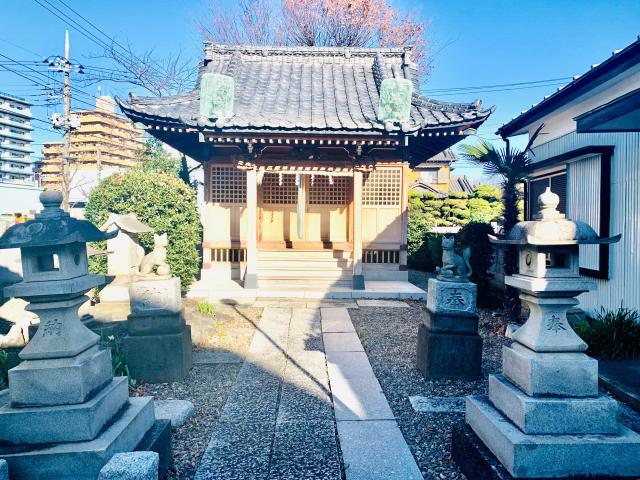 東京都足立区谷中1-12 下谷中稲荷神社の写真1
