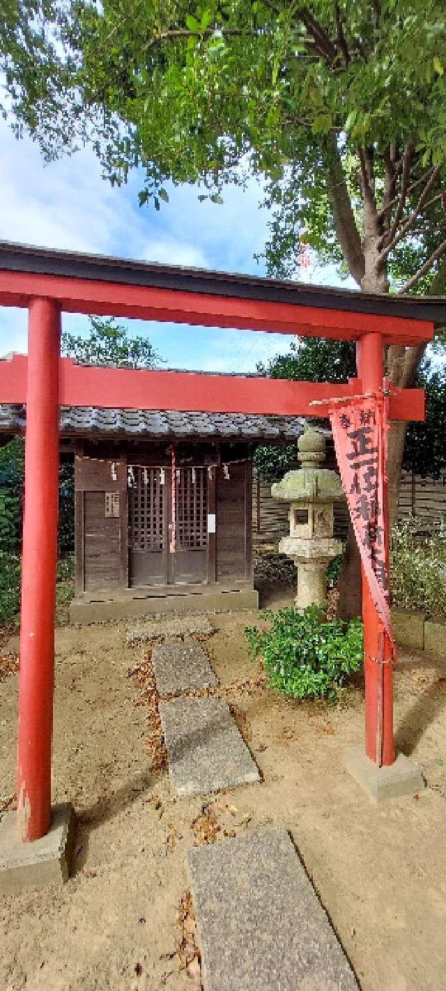 稲荷社(文蔵神明社境内社)の参拝記録2