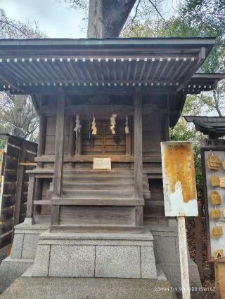 天神社(調神社境内社)の参拝記録(三毛猫さん)