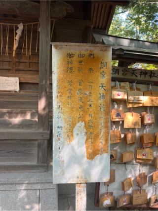天神社(調神社境内社)の参拝記録(⛩️🐍🐢まめ🐢🐍⛩️さん)