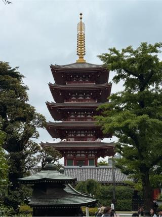 浅草寺の参拝記録(Tocchyさん)