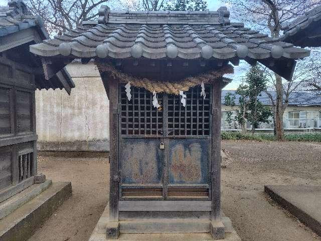 稲荷社(睦神社境内末社)の参拝記録1