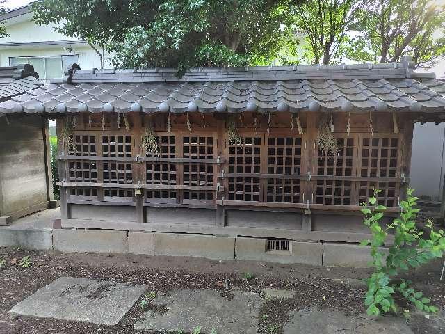 阿夫利神社(大戸氷川神社境内社)の参拝記録4