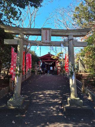 出世稲荷神社(鎌数伊勢大神宮境内社)の参拝記録(まーさんさん)
