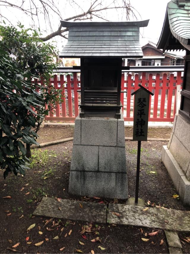 琴平神社(六塚神社境内社)の参拝記録(こーちんさん)