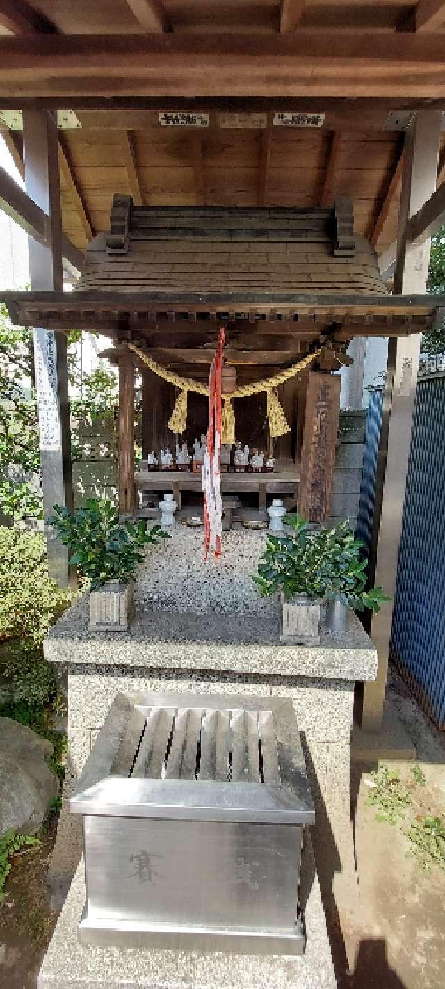 稲荷神社(薬師神社境内社)の参拝記録(まーぼーさん)