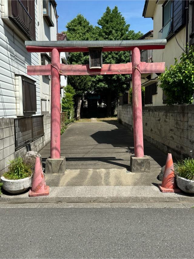 新田第六天神社(さいたま市南区内谷)の参拝記録1