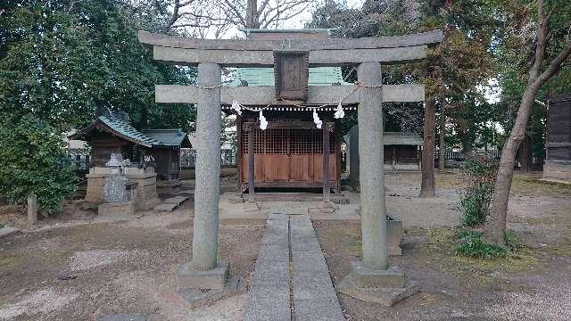 埼玉県戸田市美女木7-9-1 氷川神社(美女木八幡宮境内社)の写真2