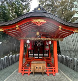 稲荷神社(生田神社境内社)の参拝記録(あきちゃんさん)