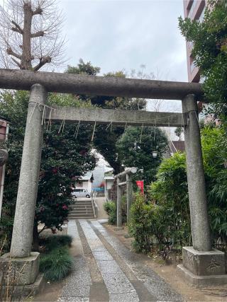 水神社（池尻稲荷神社境内社）の参拝記録(⛩️🐉🐢まめ🐢🐉⛩️さん)