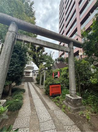 水神社（池尻稲荷神社境内社）の参拝記録(マ　ノ　さん)