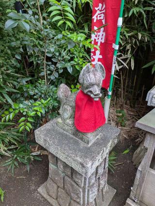 水神社（池尻稲荷神社境内社）の参拝記録(はくすみさん)