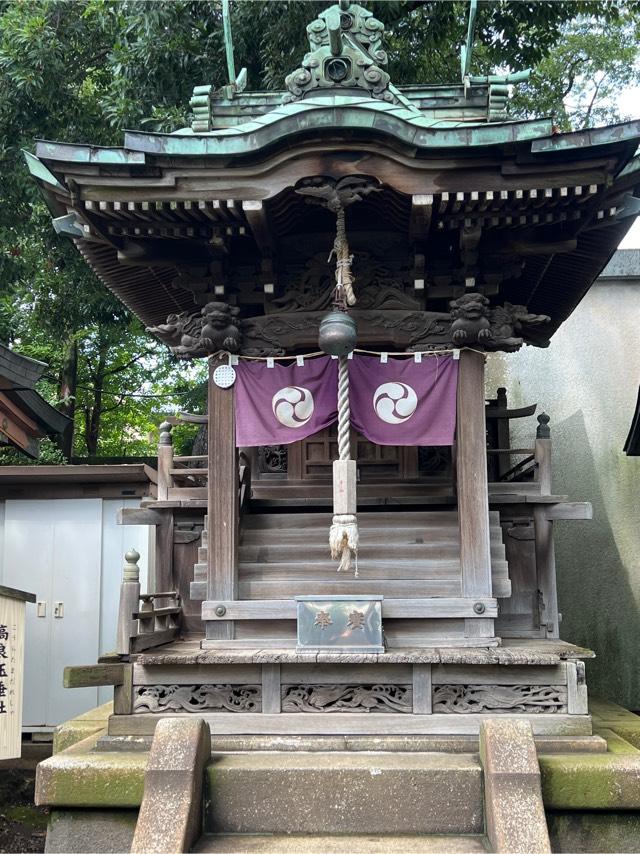 高良玉垂社(北澤八幡境内社)の参拝記録1