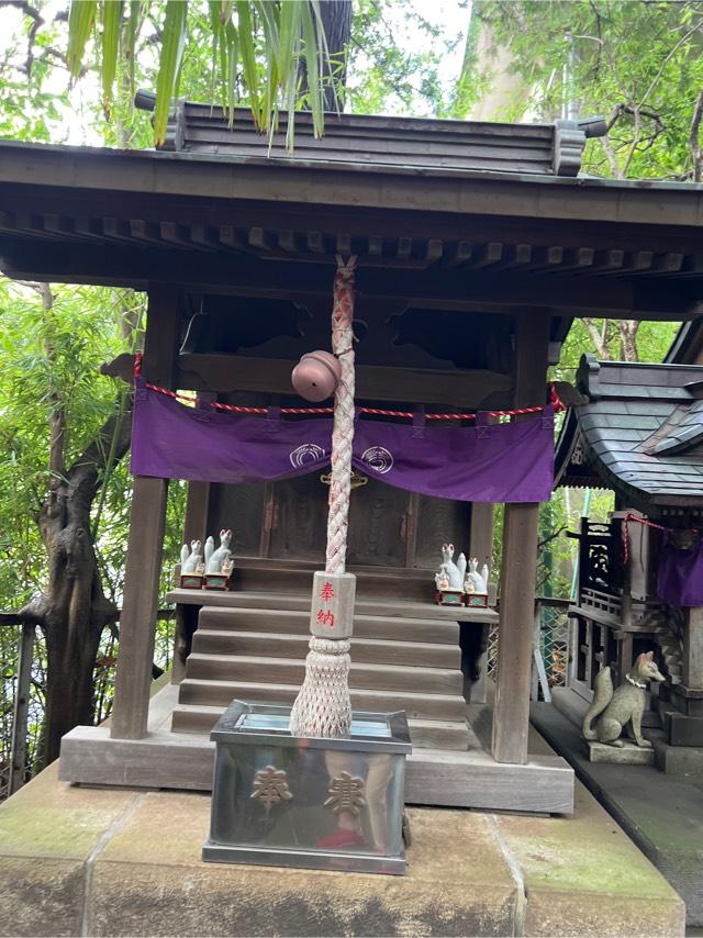 長栄稲地社(北澤八幡境内社)の参拝記録1