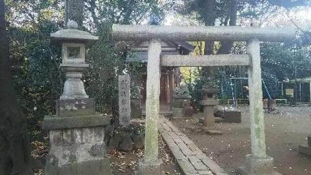 浅間神社(品川神社境内社)の参拝記録(優雅さん)
