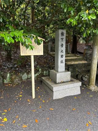松下幸之助社（椿大神社）の参拝記録(⛩️🎠🐢まめ🐢🎠⛩️さん)