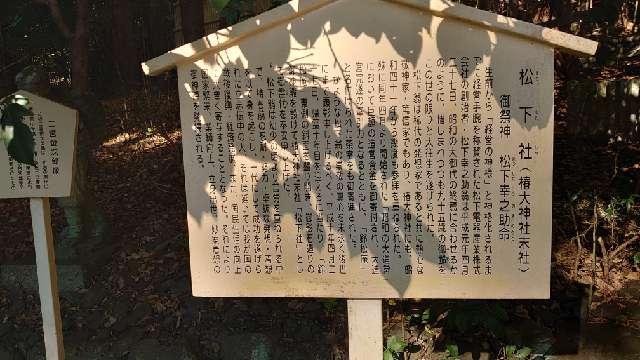 松下幸之助社（椿大神社）の参拝記録5