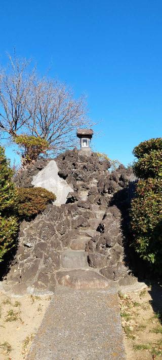 花畑浅間神社の参拝記録(まーぼーさん)
