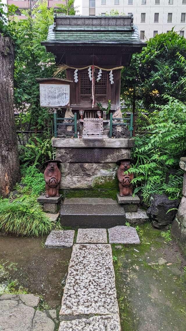 福寿狸姫社(柳森神社境内社)の参拝記録5