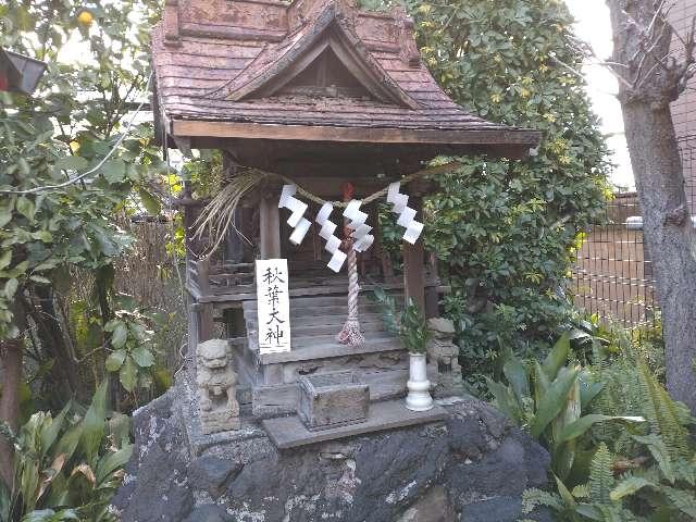 秋葉大神(柳森神社境内社)の参拝記録3