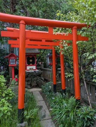満福稲荷神社(六本木天祖神社境内社)の参拝記録(はくすみさん)