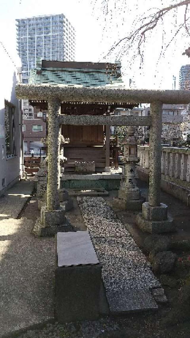 東京都中央区佃1-6-10 入船稲荷神社(住吉神社境内社)の写真1
