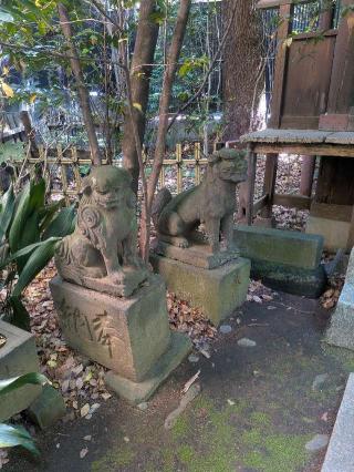 厳島神社(渋谷氷川神社境内社)の参拝記録(はくすみさん)